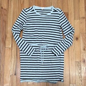 Striped Long Sleeve Dress